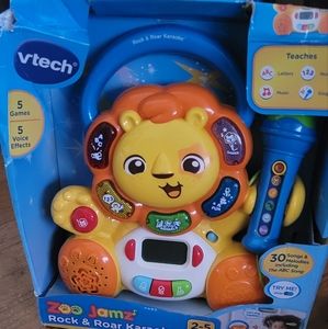 Vtech Zoom Jamz Rock & Roar Karoke ages 2-5years